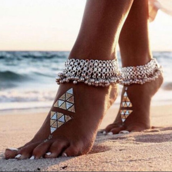 . Jewelry - BOHO SILVER ANKLET